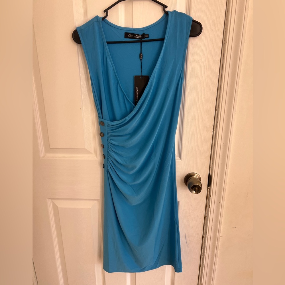 Ever Pretty Asymmetrical Blue Dress